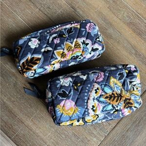 Vera Bradley makeup bag set